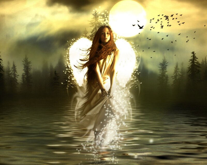 Angel in Water