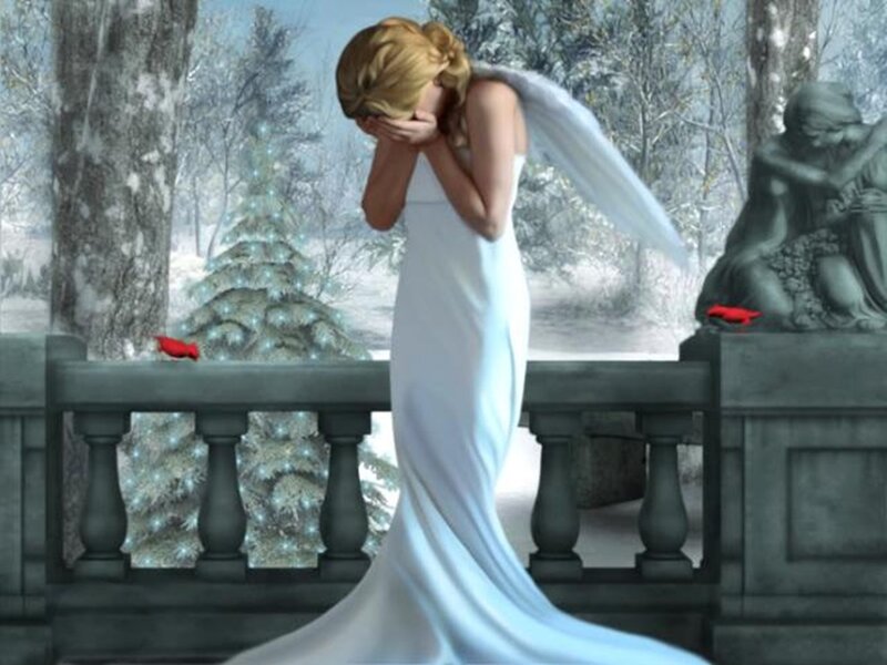 Angel in White Dress — Melancholic