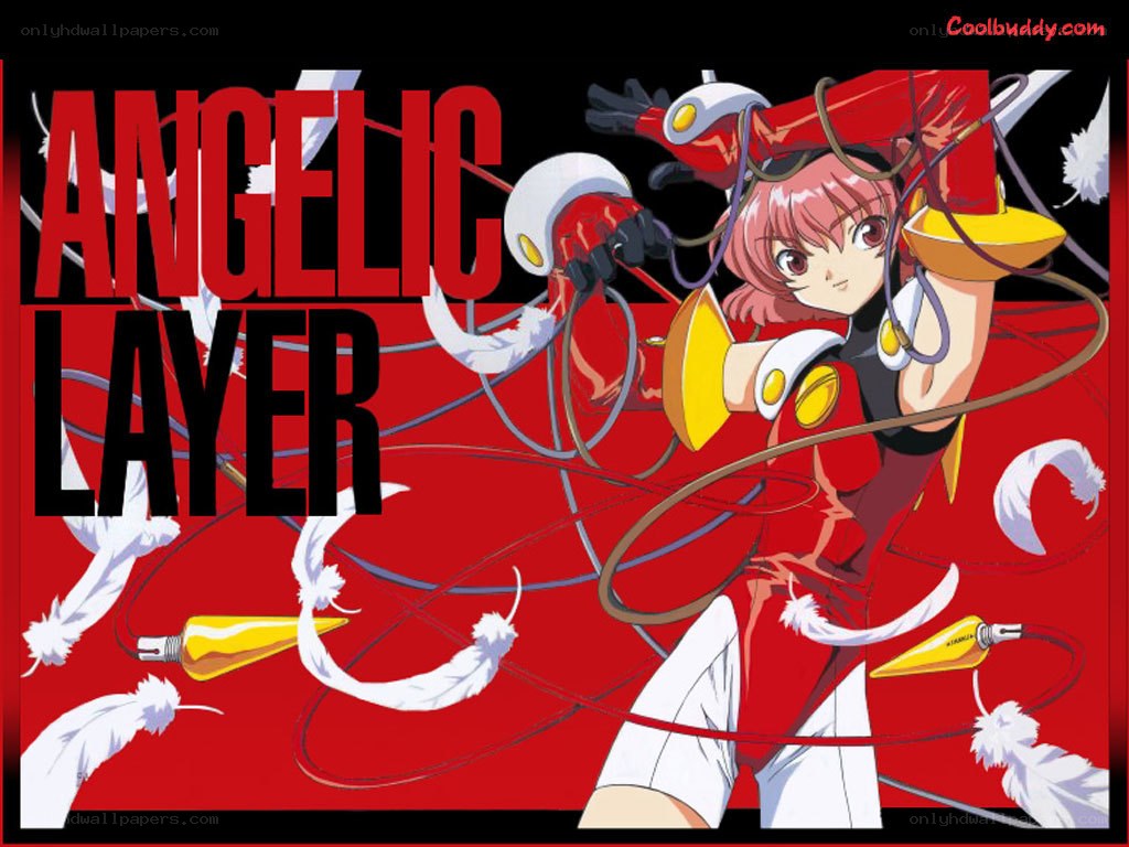 Angel Layer anime character art