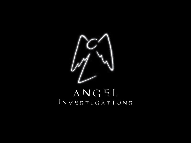 Angel Logo on Black