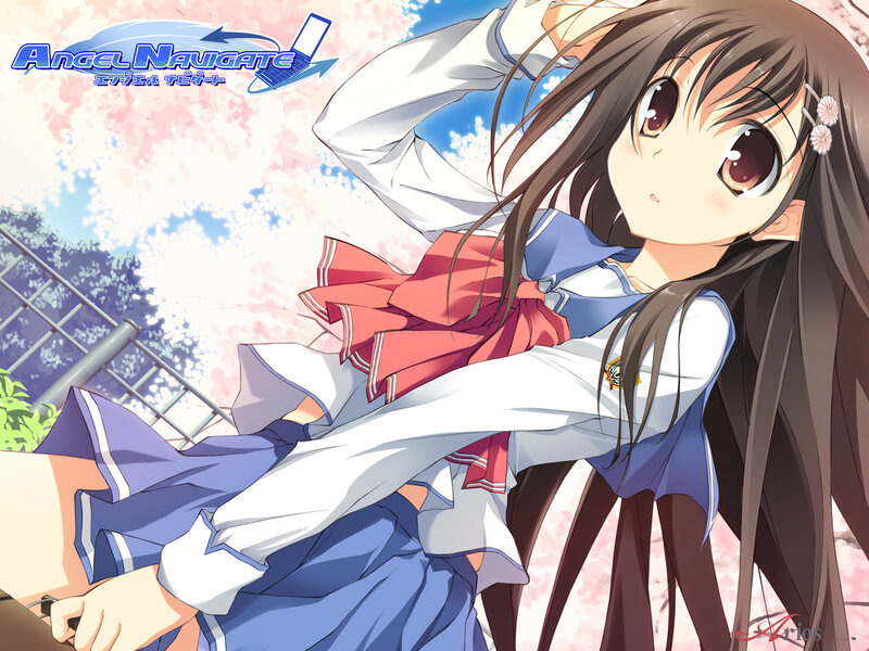 Angel Navigates schoolgirl