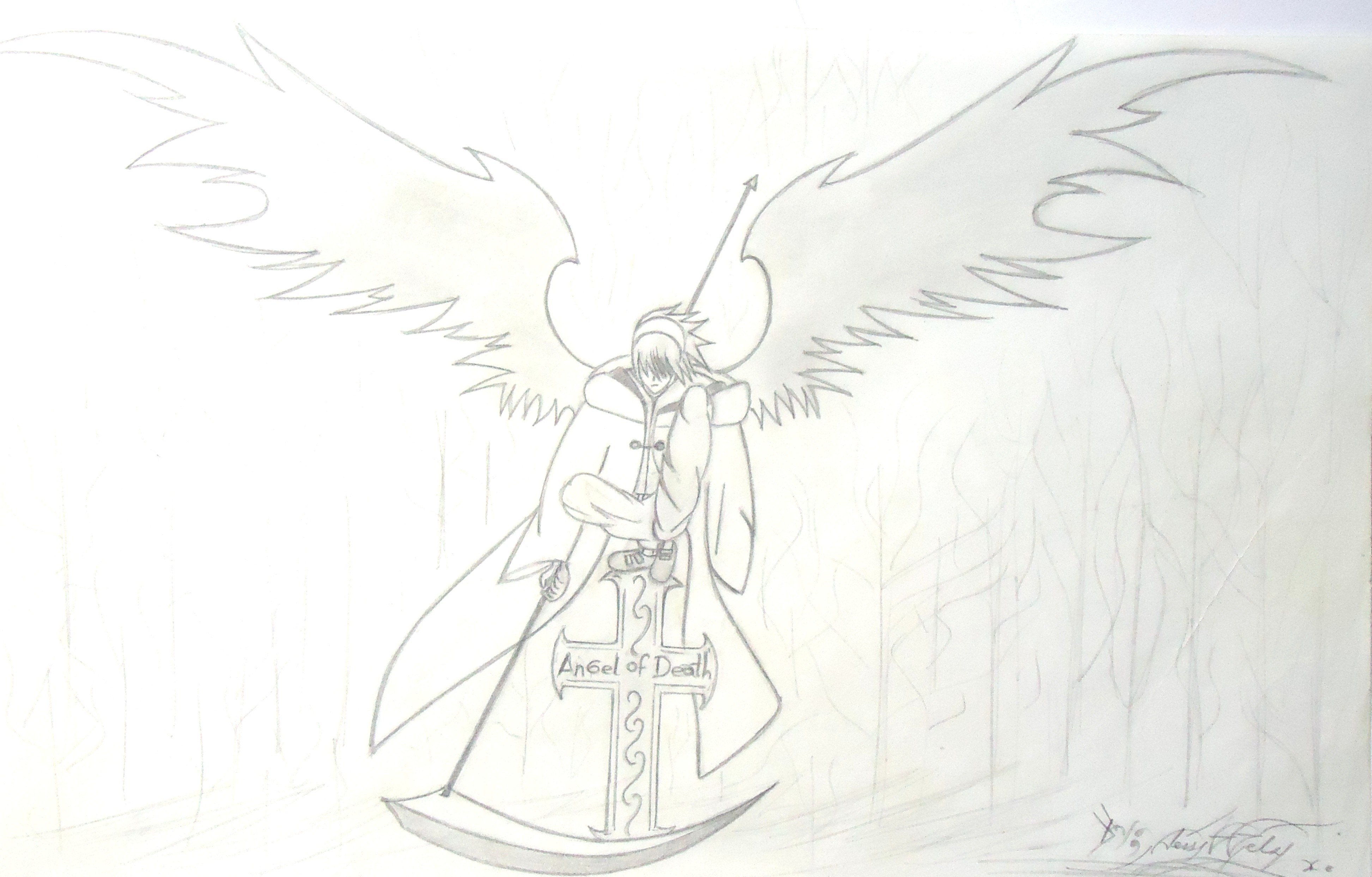 Angel of Death drawing
