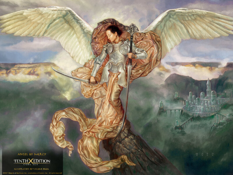 Angel of Mercy in flight