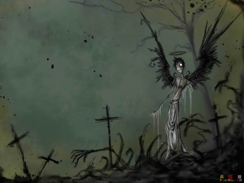 angel of the graveyard