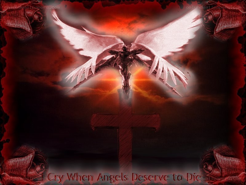 Angel on a Cross