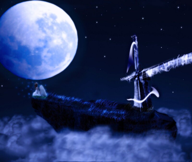 Angel on Floating Island