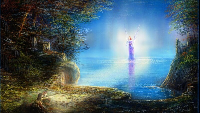 Angel on Water