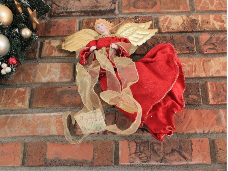 Angel Ornament on Brick