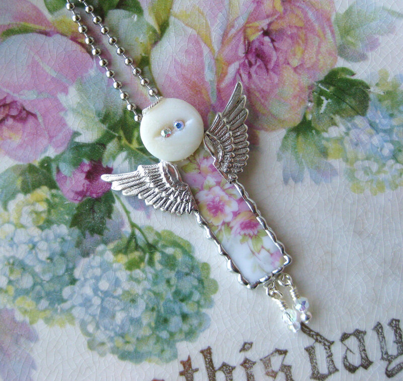 Angel Pendant Necklace