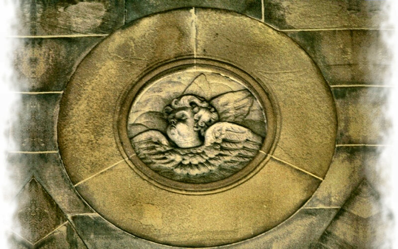 Angel Relief Carving