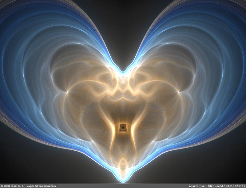 Angel's Heart fractal art