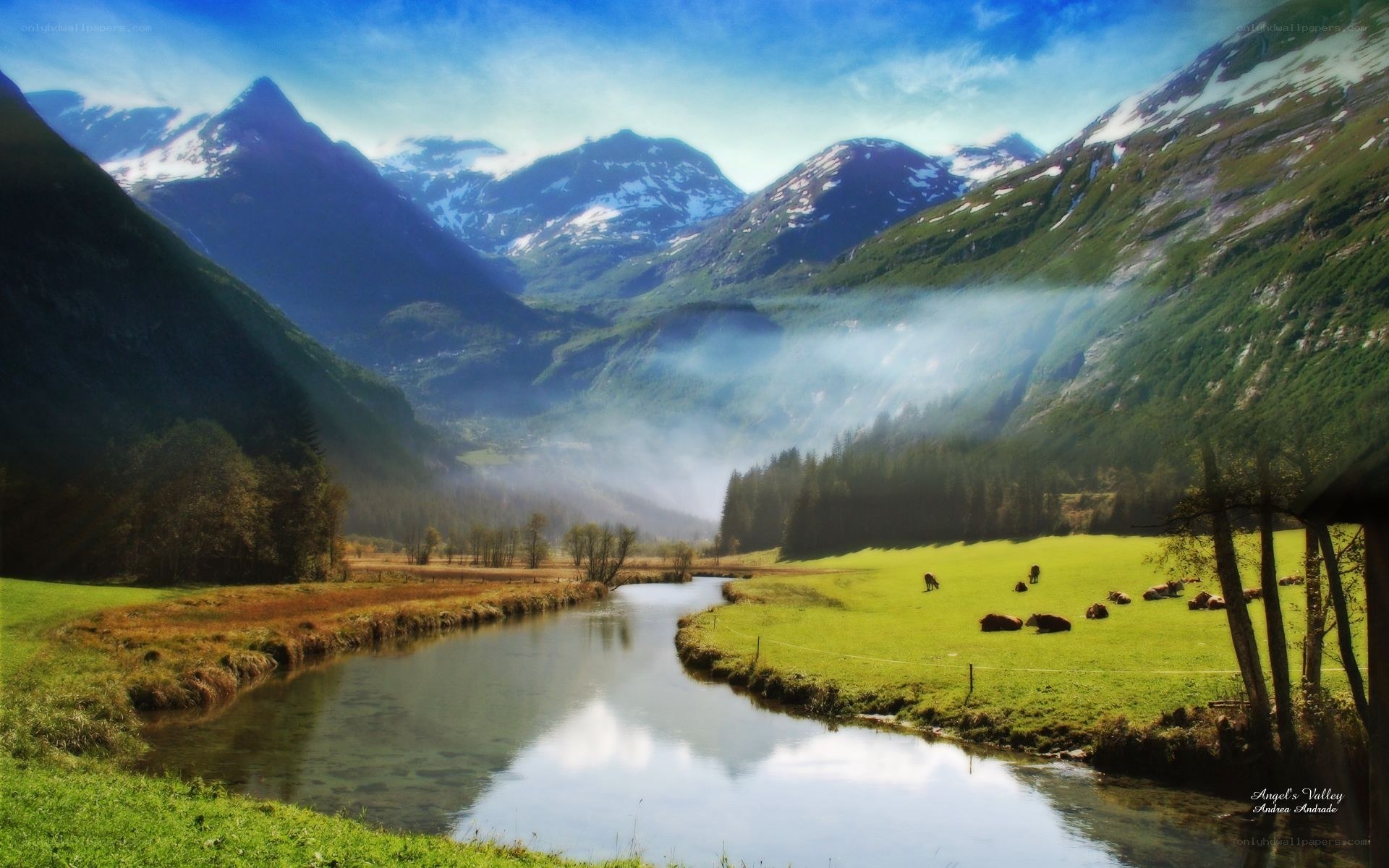 Angel's Valley landscape