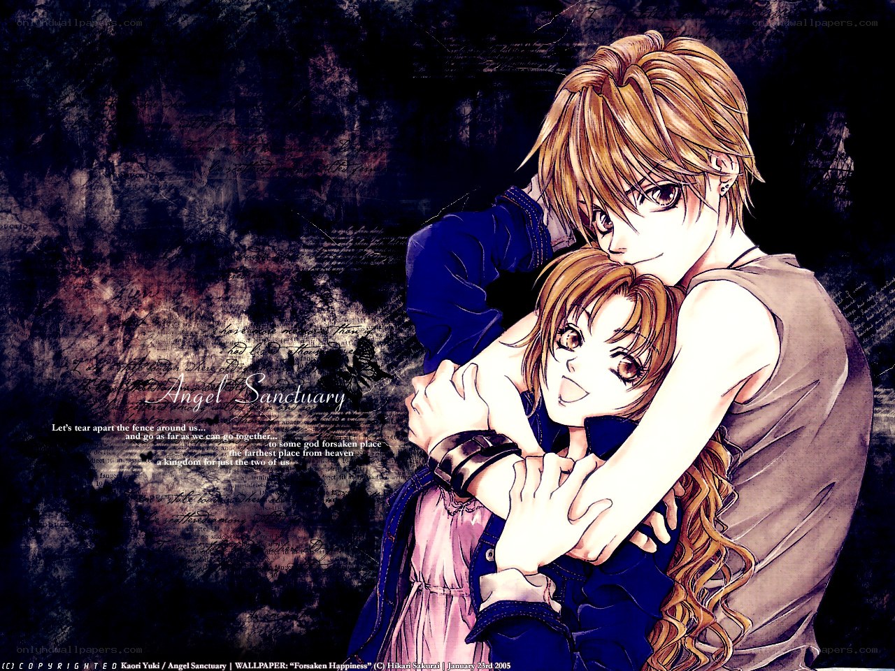 Angel Sanctuary anime art
