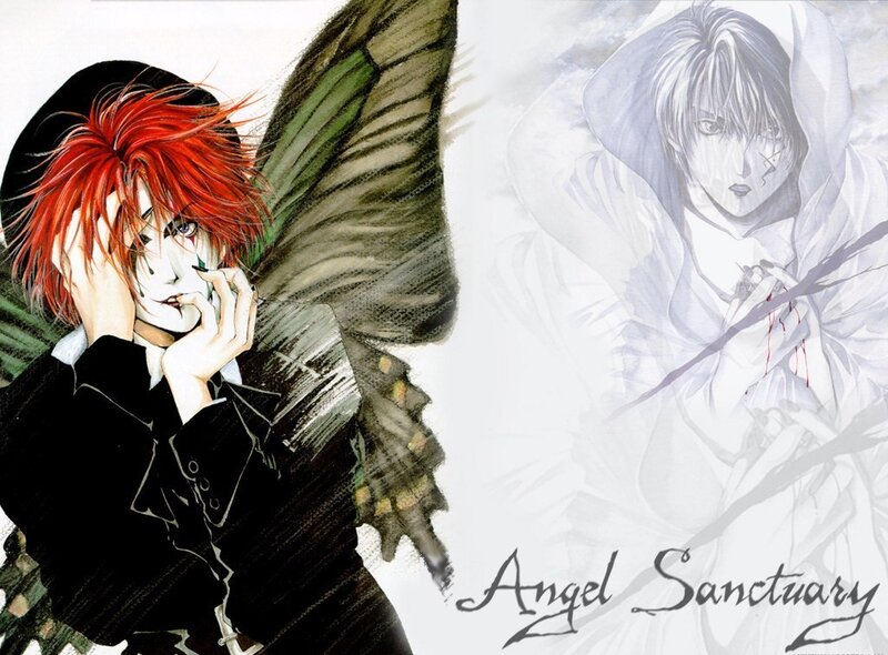 Angel Sanctuary manga art