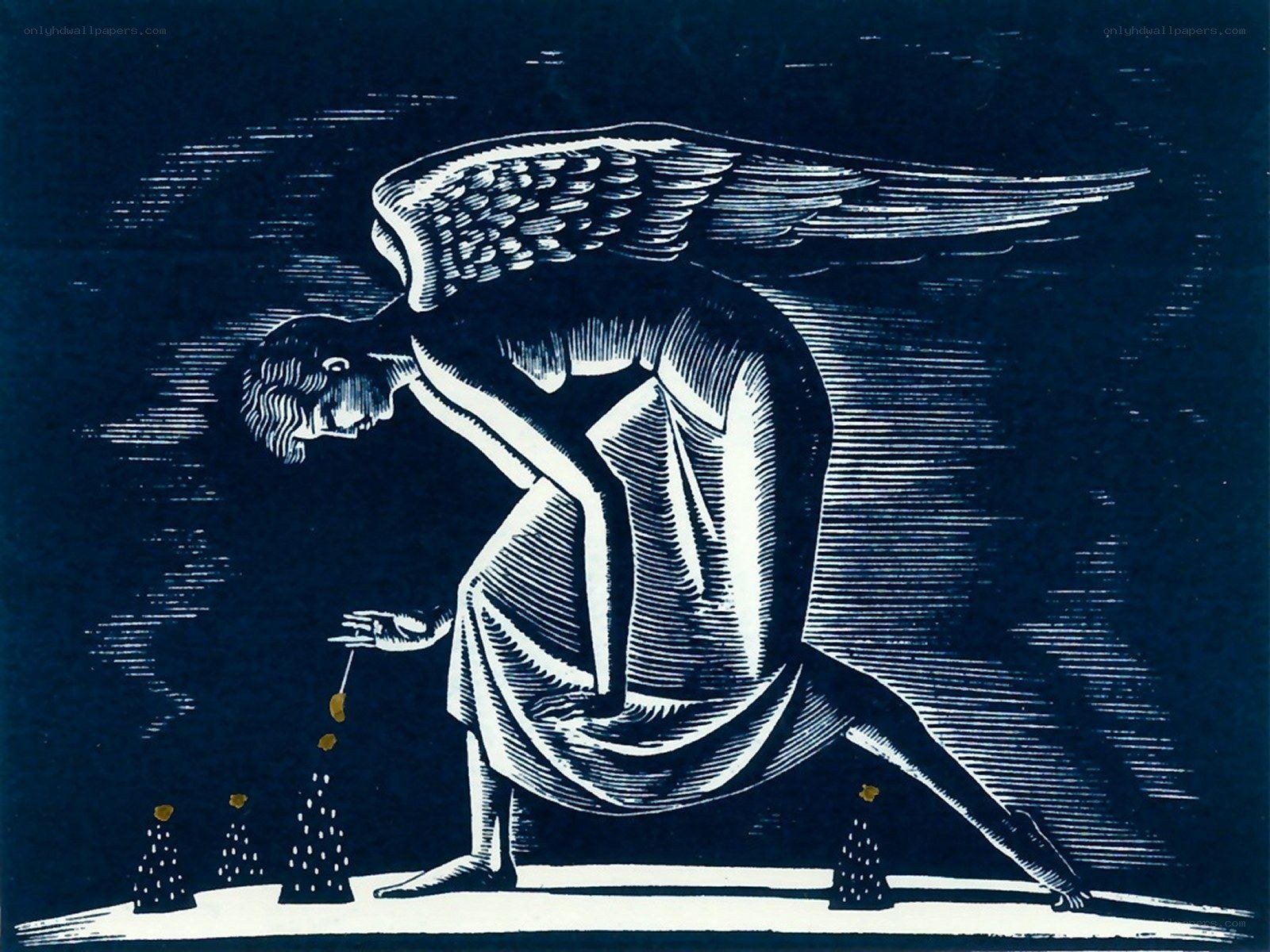 Angel scattering seeds