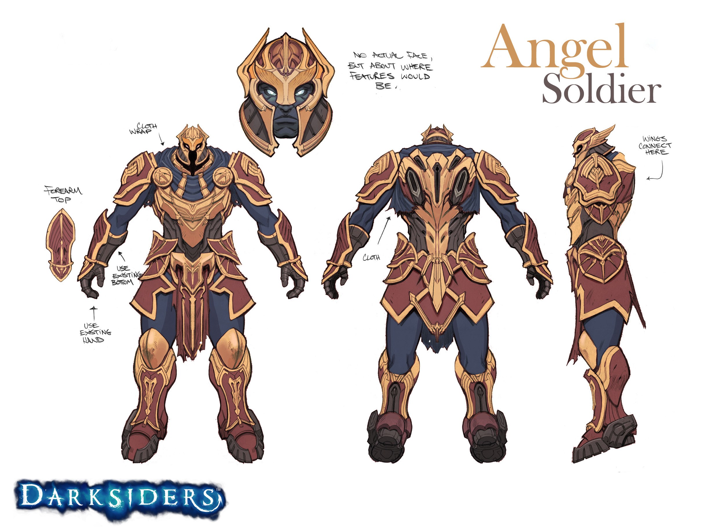 Angel Soldier concept art