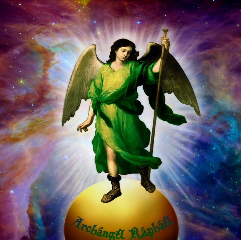 Angel Standing on Sphere