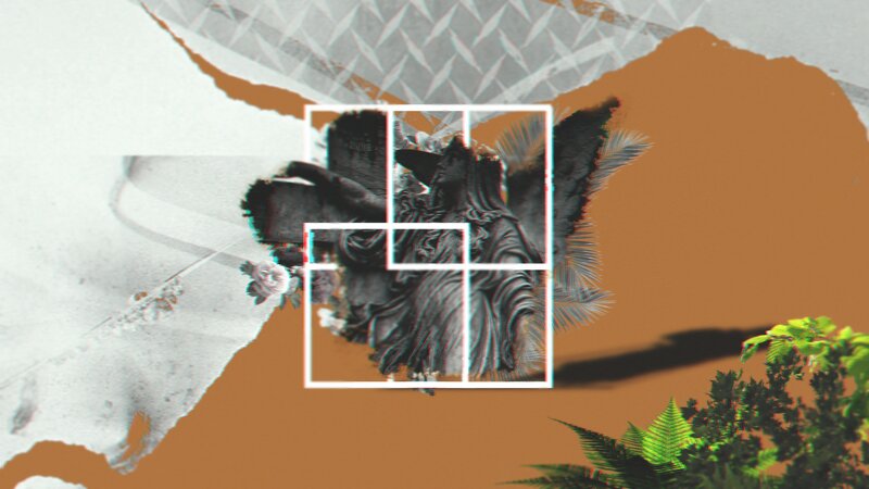 Angel Statue Collage