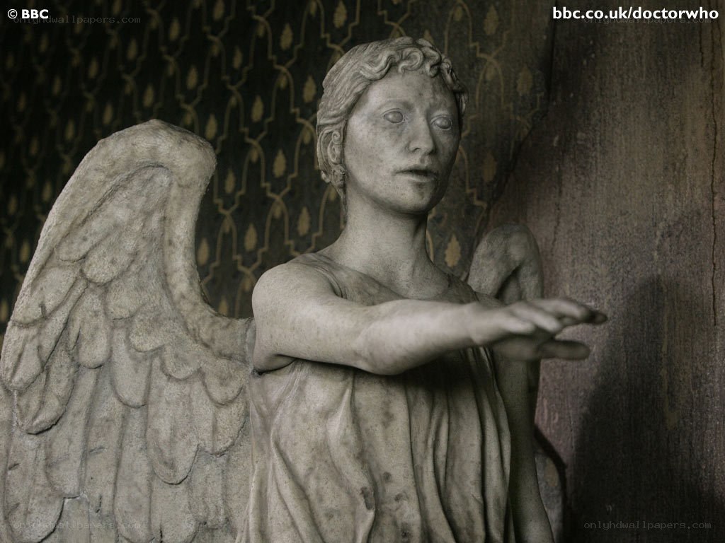 angel statue from doctor who