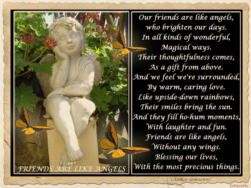 Angel Statue in Garden — Green