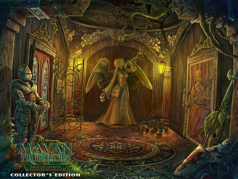 Angel Statue in Hall