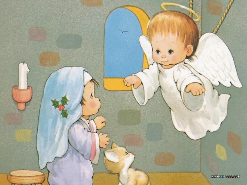 Angel Visiting Child