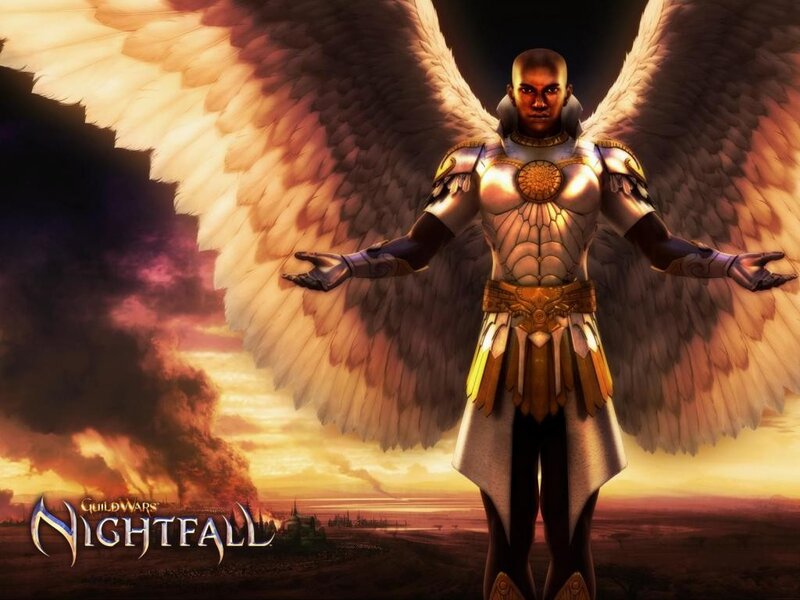 Angel warrior in Nightfall