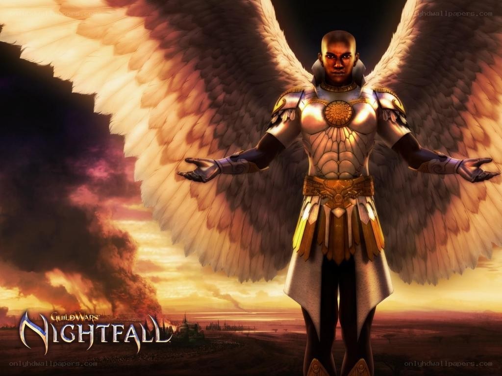 Angel warrior in Nightfall