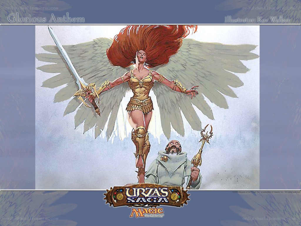Angel warrior with sword