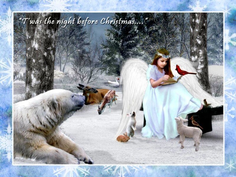 Angel with Animals