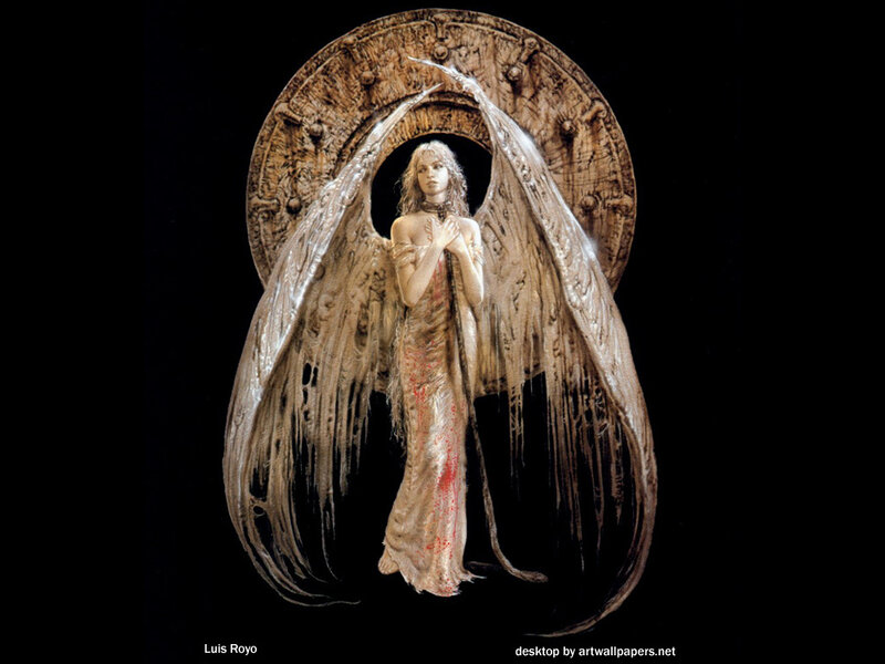 Angel with Blood-Stained Wings