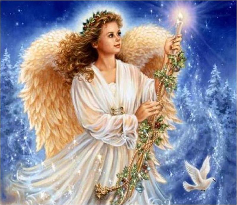 Angel with Candle