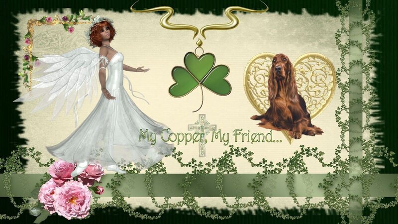 Angel with Dog