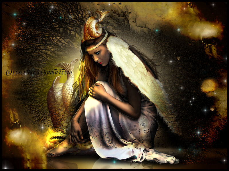 Angel with Fish Tail