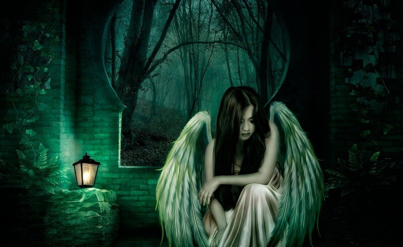 Angel with Green Wings — Melancholic