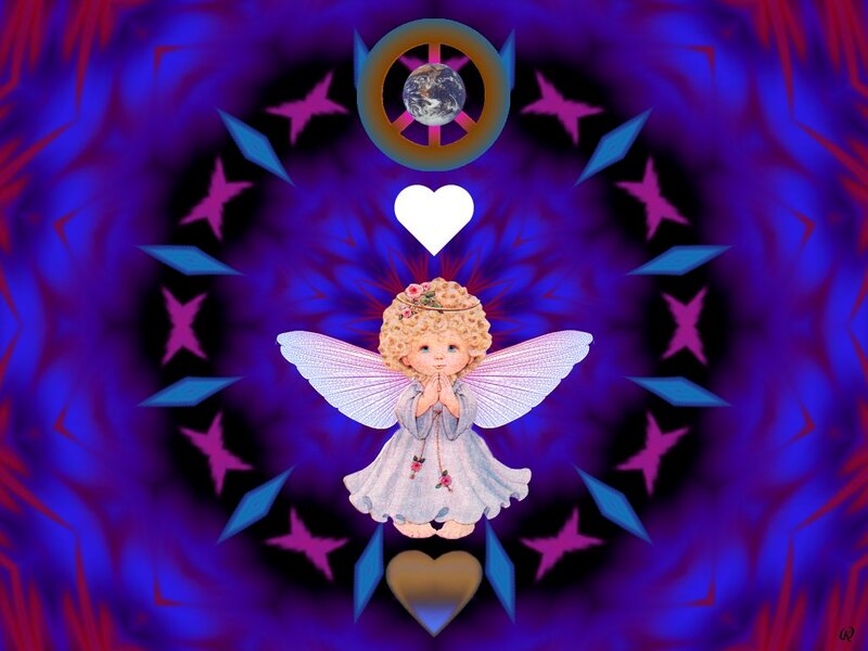 Angel with Heart and Earth
