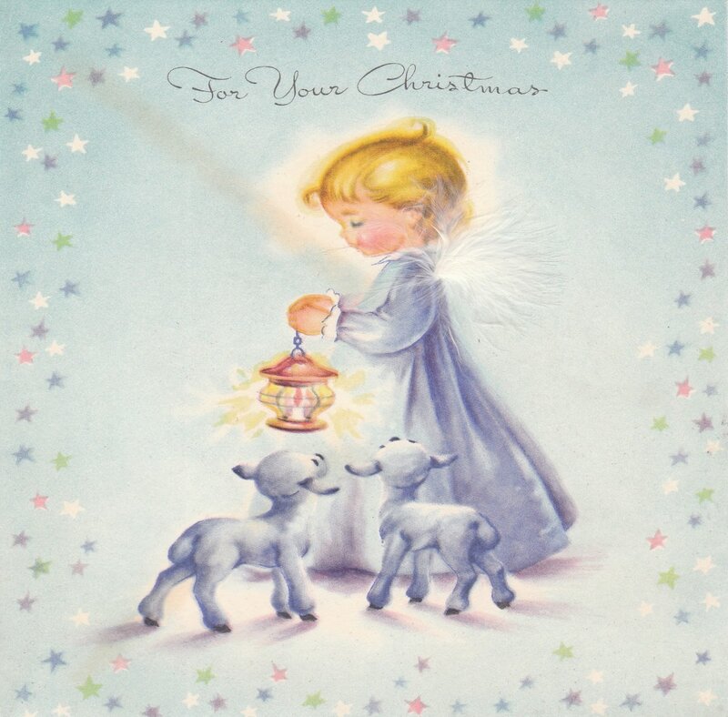 Angel with Lambs