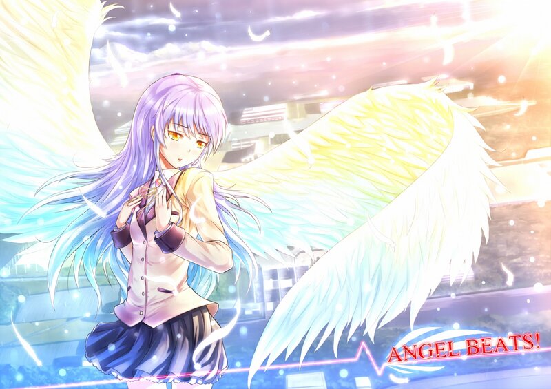 angel with large wings