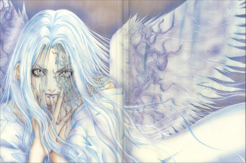 Angel with White Hair — Dramatic