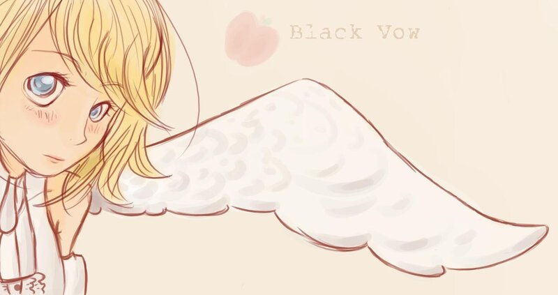 angel with white wings