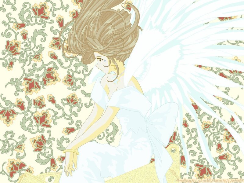 Angel with White Wings — Serene, Anime