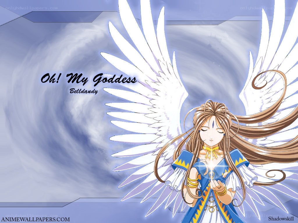Angel with wings and light
