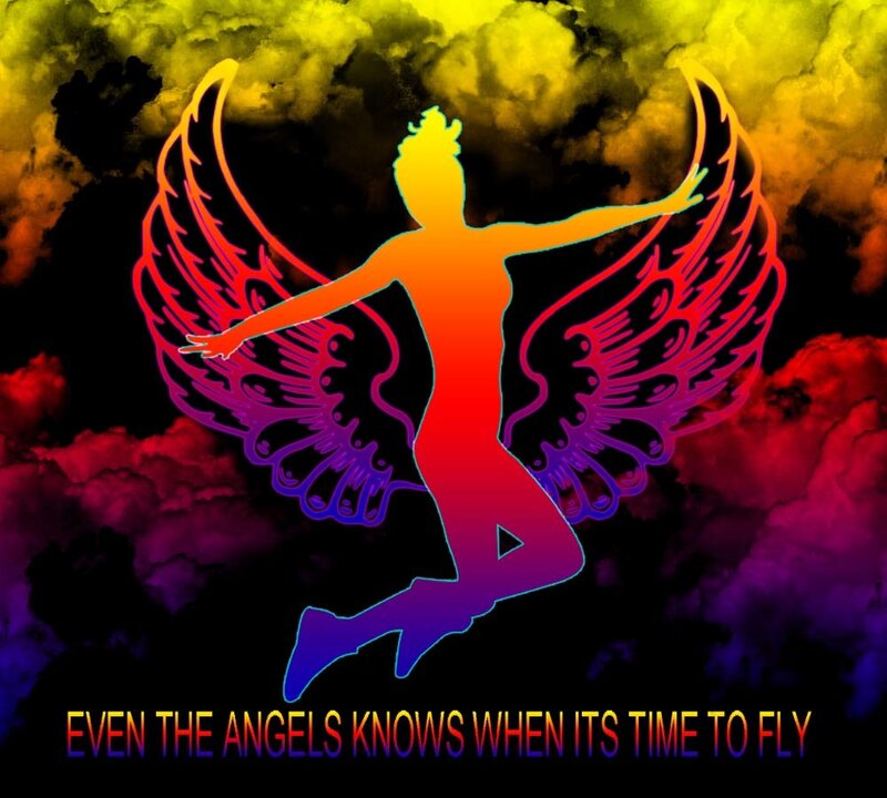 Angel with Wings — Yellow