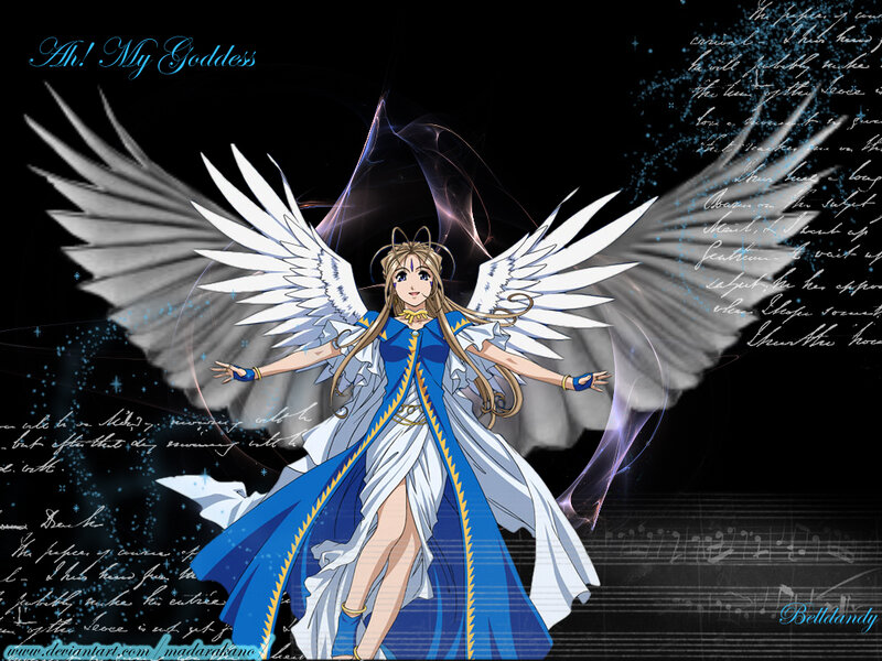 Angelic Anime Character — Blue