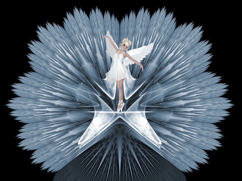 Angelic Ballerina Figure
