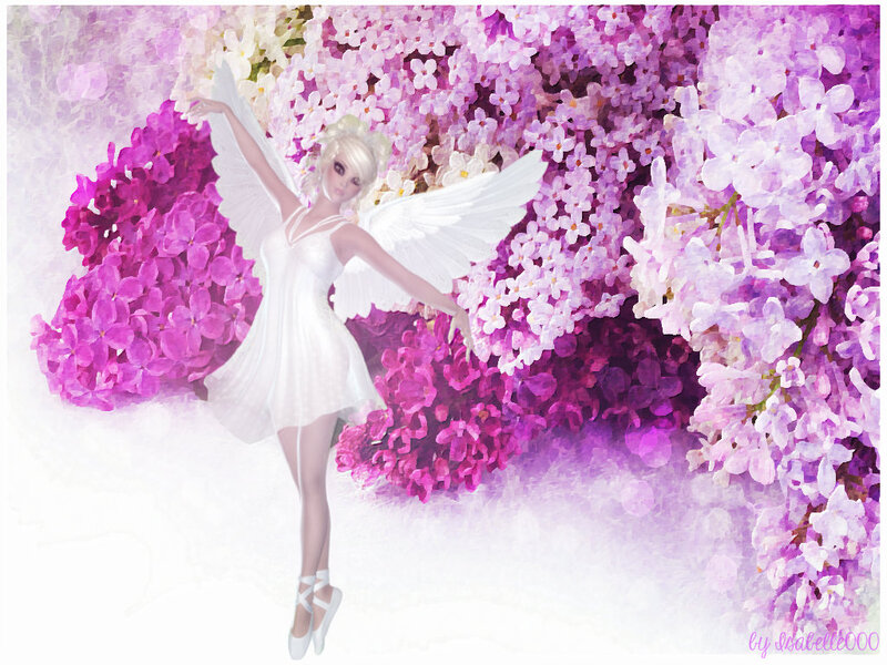 Angelic Ballerina — Purple