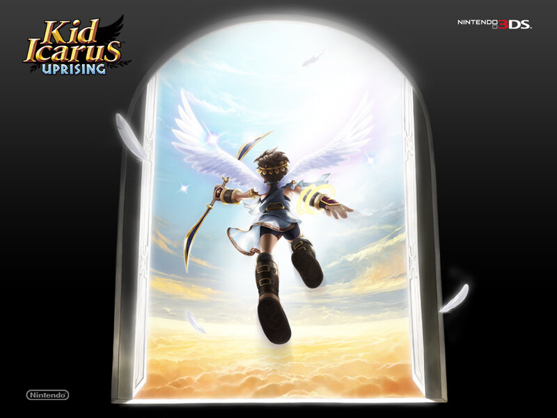 Angelic Boy Flying