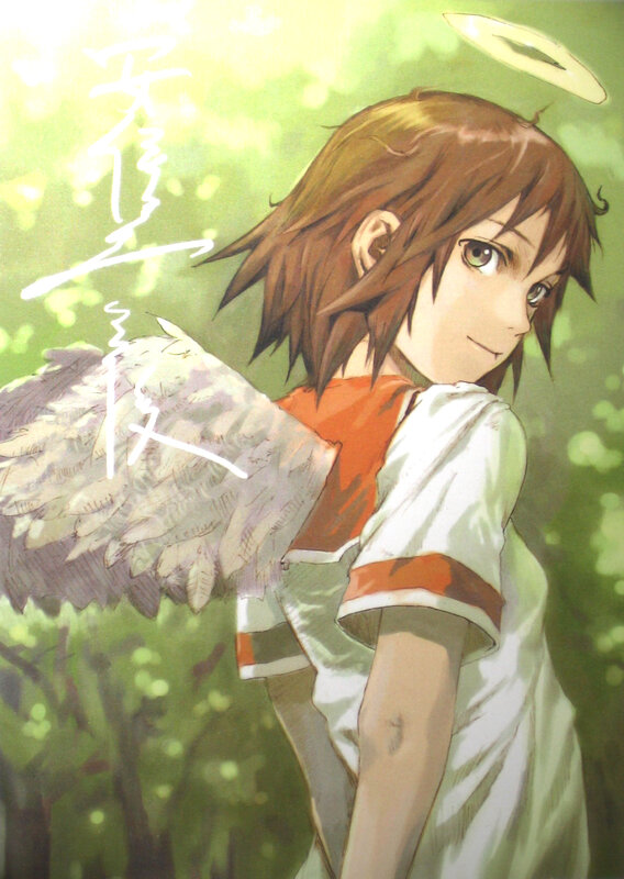 angelic boy with wings