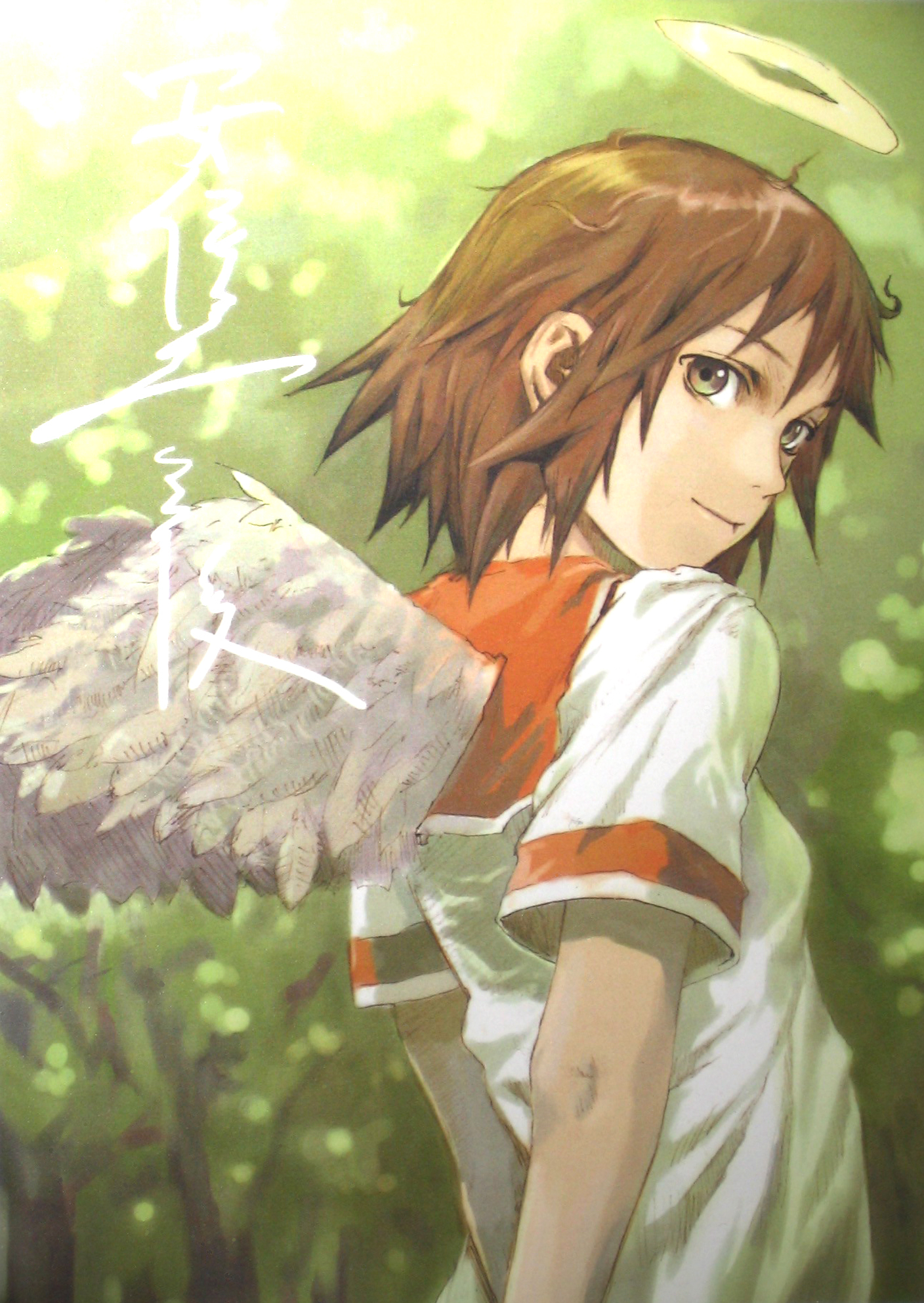 angelic boy with wings