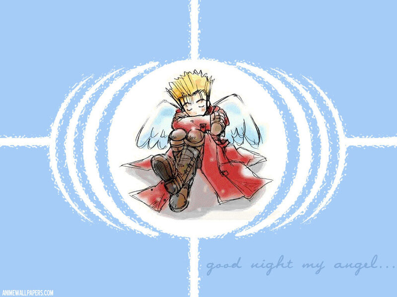 angelic character sleeping